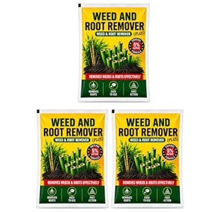 go well powerful ready-to-use weed amp root remover 200g  fast acting herbicide for gardens lawns driveways amp outdoor surfaces remove weeds from root permanently pack of 03