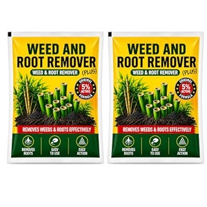 go well powerful ready-to-use weed amp root remover 200g  fast acting herbicide for gardens lawns driveways amp outdoor surfaces remove weeds from root permanently pack of 02
