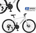 GOAL 700CWHITE21 SPEEDIMPORTED FRAME 26 T inch