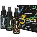 Goalkeeper Glove Spray Bundle, Contains MSDS Certified 30ml Goalkeeper Grip Spray + 30ml Goalkeeper Glove Wash & Prepare Spray