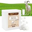 Goat Milk Soap Base, Melt and Pour Soap Base, Glycerin Soap Base, Vegetable, Easy to Cut, Soap Base for Soap Making, 2LB, Unscented