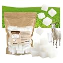 Goat Milk Soap Base, Melt And Pour Soap Base, Glycerin Soap Base, Vegetable, Easy To Cut, Soap Base For Soap Making, 4LB,Unscented