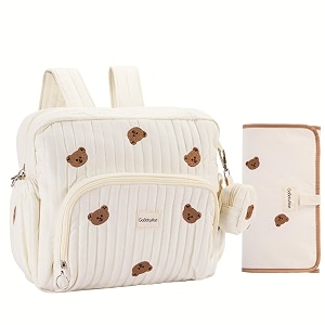 GOBABYMART Diaper Bag Backpack with Changing Pad