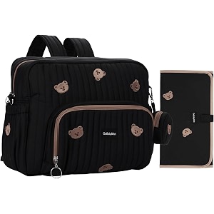 GOBABYMART Diaper Bag Backpack with Changing Pad