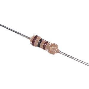 branded carbon film resistor 14 watt tolerance 5 - pack of 20pcs 100e ohms