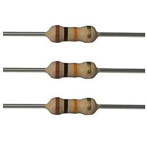 branded carbon film resistor 14 watt tolerance 5 - pack of 20pcs 10k ohms