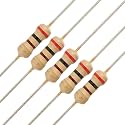 BRANDED carbon film resistor 1/4 watt Tolerance 5% - Pack of 20pcs (220E Ohms)