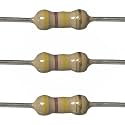 BRANDED carbon film resistor 1/4 watt Tolerance 5% - Pack of 20pcs (470K Ohms)