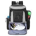 GOBUROS Pickleball Bag Backpack for Men with Shoe Compartment for 4 Paddles