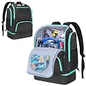 GOBUROS Swim Bag for Swimmers, Swimming Backpack for Men and Women, Gym Bag