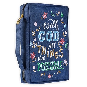With God All Things Are Possible Navy