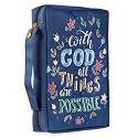 With God All Things Are Possible Navy