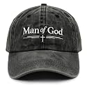 God is Good All The Time Hats for Men Women, Adjustable Cotton Embroidered Jesus Christian Faith Baseball Cap