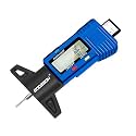 Godeson Digital Tire Gauge with 3 Modes - Fractional Inch, Decimal Inch and Millimeter, Accurate Tire Gauge for Motorcycles, Cars, Trucks