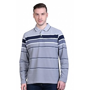 GODFREY Full Sleeve Polo T Shirt for