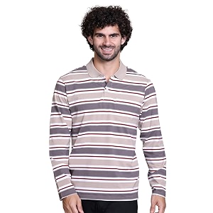 GODFREY Full Sleeve Polo T Shirt for