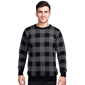 GODFREY Full Sleeve Woolen Sweater for Man