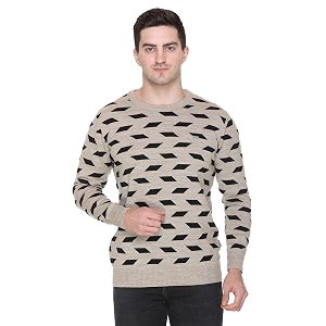 GODFREY Full Sleeve Woolen Sweater for Man