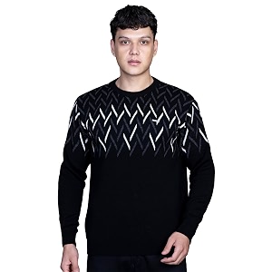 GODFREY Full Sleeve Woolen Sweater for Man