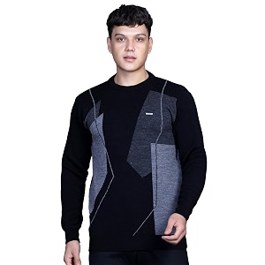 GODFREY Full Sleeve Woolen Sweater for Man