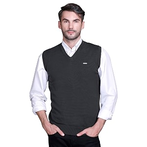 v neck cotton half sweater for man winter wear - pullover sweater for men