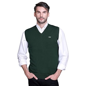 v neck cotton half sweater for man winter wear - pullover sweater for men