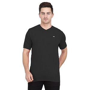 godfrey v neck cotton half sweater for man winter wear - pullover sweater for men