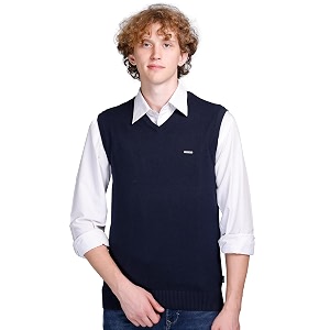 v neck cotton half sweater for man winter wear - pullover sweater for men