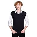V Neck Cotton Half Sweater for Man Winter Wear - Pullover Sweater for Men