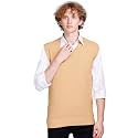 GODFREY V Neck Cotton Half Sweater for Man Winter Wear - Pullover Sweater for Men