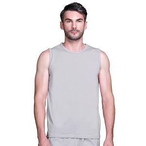 GODFREY Sleeveless Tshirt for Men Cotton