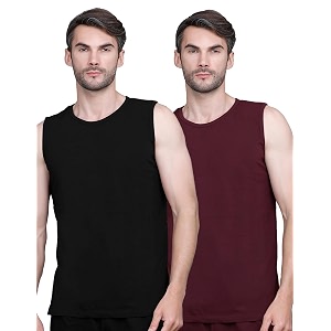 GODFREY Sleeveless Tshirt for Men Cotton