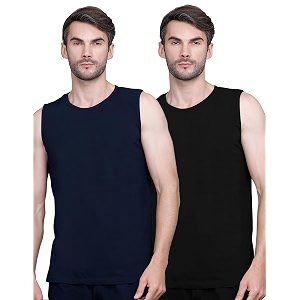 GODFREY Sleeveless Tshirt for Men Cotton