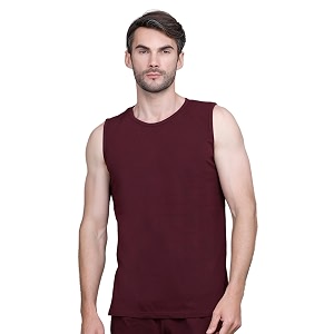 GODFREY Sleeveless Tshirt for Men Cotton