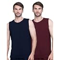 GODFREY Sleeveless Tshirt for Men Cotton
