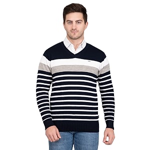 godfrey wool blend v-neck sweaters for men winter multicolor large