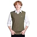 V Neck Cotton Half Sweater for Man Winter Wear - Pullover Sweater for Men