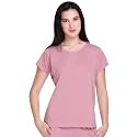 GODFREY Women Round Neck Half Sleeve Cotton