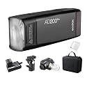 Godox AD200 Pro II AD200ProII Strobe Light, One-Tap Sync with X3, Bi-Color LED Modelling Led, Color Group Indicator, Adjustable from 1/512 to 1/1, 500 Full Power Flashes (Upgraded Godox AD200 Pro)