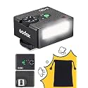 Godox iM30 Mini Flash - Camera Flash GN 15, 7 Power Levels, IM 30 Mini Manual Flash for Canon/Sony zv1/Sony zve10 /Ricoh gr3/Fuji f1-230 Full-Power Flashes/6500K±200K/3.6S Recycle