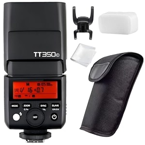 godox mini thinklite tt350 ttl flash for canon cameras black