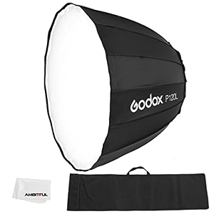 godox p120l 120cm deep parabolic bowens mount softbox for studio flash speedlite reflector photo studio softbox