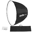 Godox P120L 120cm Deep Parabolic Bowens Mount Softbox for Studio Flash Speedlite Reflector Photo Studio Softbox