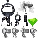 Godox S3 Speedlite Flash Bracket,Bowens Mount Holder, ???????? ????????????????????????????