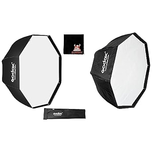 godox sb-ubw 80cm  3234 umbrella octagon softbox reflector with carrying bag black amp sb-ubw80 80 cm octa softbox for speedlite