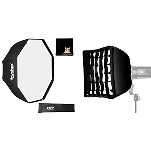 godox sb-ubw80 80 cm octa softbox for speedlite amp sa-30 softbox for s30 led light soft box with grid 30x30cm 118x118in s30 accessories sa-30