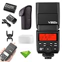 Godox V350C Flash for Canon 1/8000s HSS 2.4G GN36 500 Full Power Flashs 0.1s-1.7s Recycle Time TTL Speedlight for Canon 6D 80D 77D 70D 60D 50D 40D 30D 800D 750D/760D 700D 650D 600D 550D 500D(V350-C)
