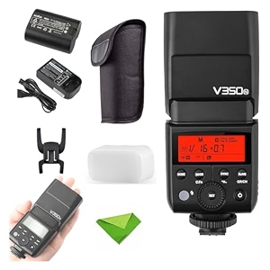 godox v350n ttl flash for nikon 18000s gn36 hss 01s-17s recycle time w2000mah battery 500 times full power flash for nikon d500 d3100 d3200 d3300 d3400 d5300 d5600 d7100 d7200 d7500 v350-n