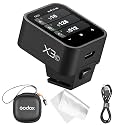 Godox X3-C TTL Wireless Flash Trigger，Compatible for Canon Camera, OLED Touchscreen X3 C Flash Transmitter, Built-in Lithium Battery, Support Quick Charge, with TCM Conversion