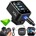 Godox X3 X3L X3-L Touchscreen TTL Wireless Flash Trigger for Leica Cameras, 2.4GHz Wireless, High-Speed Sync, OLED Screen Adjustable Brightness TTL Flash Transmitter for Leica SL2, SL1, TYP-60, Q2,M10